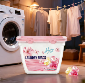 Capsule di detersivo per bucato 3 in 1 al <span class=keywords><strong>profumo</strong></span> di frutta, perle profumate a lunga durata, gel detergente profondo per indumenti - Product Image 1
