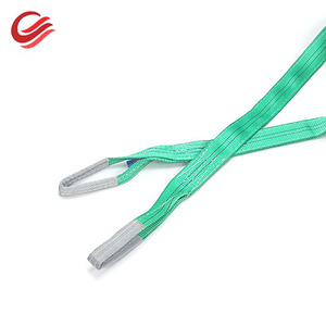 Heavy Duty <span class=keywords><strong>Polyester</strong></span> <span class=keywords><strong>webbing</strong></span> 플랫 리프팅 벨트 슬링 6m - Product Image 2