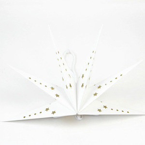โคมไฟกระดาษดาวสำหรับตกแต่งงานปาร์ตี้30ซม. โคมไฟกระดาษแขวนรูปดาวเครื่องประดับรูปดาวสำหรับตกแต่งคริสต์มาสแบบยุโรปการตัดหญ้าการพิมพ์ออฟเซต - Product Image 6