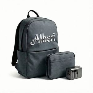 Mochila Impermeable de Cuero Ecológico 2026, Bolsa Organizadora Profesional y Universal con Kit de Bienvenida para Empleados a Bordo - Product Image 2
