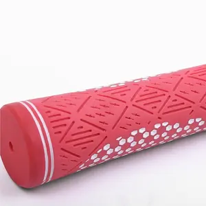 Xiamen Jasbao Custom Color Pink Golf Grip OEM Standard Size Golf Club Grips Classic Texture Wood Iron Rubber Golf Grips