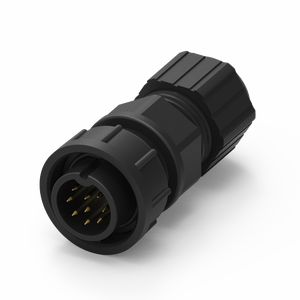 Push Lock 9 Pin Waterproof C Size Quick Terminal Wiring Cable <strong>Connector</strong> - Product Image 2