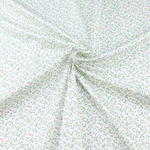 60S Hoa Nhỏ In Tinh Khiết Bông Vải Vải Vải Bông Bộ Đồ Giường Sản Phẩm Pajama Quần Quần Áo Vải Bán Buôn - Product Image 4