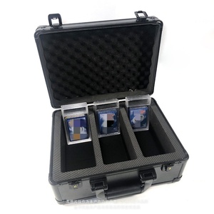 YAGELI Waterproof Graded Card Storage Box Trading Sports Card Case Compatible with 102 Card Slabs - Product Image 1