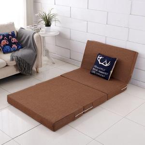 Trifold Xách Tay 3 Gấp Giường Pad Gối Top Nệm Tri Gấp Khách Nhật Bản Futon Sàn Có Thể Gập Lại Bọt Nệm Cho Ngủ - Product Image 6