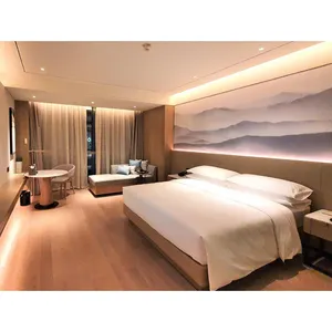 नई डिजाइन होटल बेडरूम फर्नीचर सुइट कस्टम मेड होटल फर्नीचर के लिए बिक्री