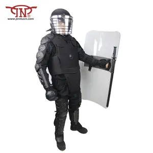 Jinniu Hot Sales Atacado Tactical Riot Gear Uniforme Alta Qualidade com escudo contra motim