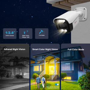 Caméra Bullet POE Anpviz 8MP 4K pour Extérieur avec Détection Humaine/Véhicule par IA, Vision Nocturne Couleur Intelligente, IP66, WDR - Stock US - Product Image 3