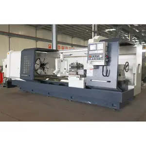 Linha de tubo para torno de óleo QK1327, máquina de rosqueamento de tubos CNC, única 15 chinesa, fornecida horizontal, 755 para serviço pesado 0.01