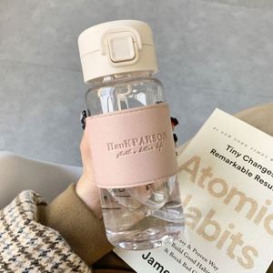 Factory Wholesale Custom 500 ml <b>Large</b> Capacity Plastic Straw Bottle for Outdoor Sports and High-temperature Resistance <b>Cup</b> - Product Image 4