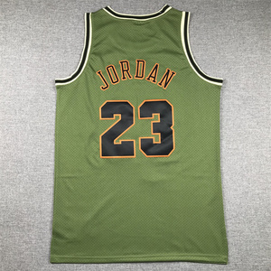 Maglie da basket NBA Chicago <span class=keywords><strong>Bulls</strong></span> personalizzate da uomo, ricamate e cucite, uniformi sportive in rete # 23 Jordan # 33 Pippen # 2 Palloni # 10 DeRoza - Product Image 4