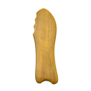 Herramienta de masaje de madera Herramientas de raspado ligeras portátiles Madera Gua Sha, aliviar el masaje linfático muscular tenso - Product Image 1