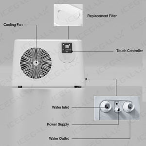 Envío Rápido en EE. UU. Bañera de Inmersión Fría Rectangular con Sistema de Enfriamiento por Agua para Recuperación Deportiva en Gimnasios - Product Image 3