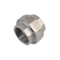 Raccord de tuyauterie en acier inoxydable forgé 304, réducteur hexagonal fileté 1 pouce * 3/4 pouce, 1200 psi