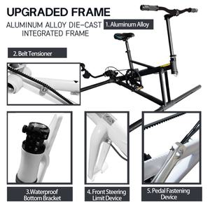 Nouveau Vélo Aquatique Gonflable Flottant Monoplace Tendance pour la Vente - Product Image 3