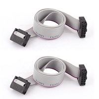 Cable plano IDC de paso flexible de 2,54mm AWM 2651 con conductor de cobre