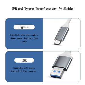 通用串行总线集线器3.0类型C 3.1 4端口多分离器适配器OTG适用于Macbook Pro 13 15 Pro电脑配件 - Product Image 2