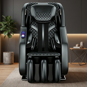 Fauteuil de massage à monnayeur haut de gamme de luxe avec accepteur de billets et système de paiement par carte de crédit pour aéroports et centres commerciaux - Product Image 1