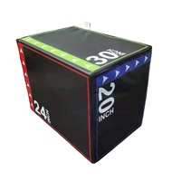 Caja de salto 3 en 1 de alta densidad, equipo deportivo para entrenamiento de agilidad, fitness, suave, pliométrico