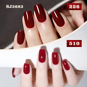 <span class=keywords><strong>Vernis</strong></span> Gel UV LED <span class=keywords><strong>Semi</strong></span>-<span class=keywords><strong>Permanent</strong></span> HEMA TPO FREE Rouge 15ml Marque Privée Soak Off pour Salon de Manucure Vente en Gros - Product Image 4