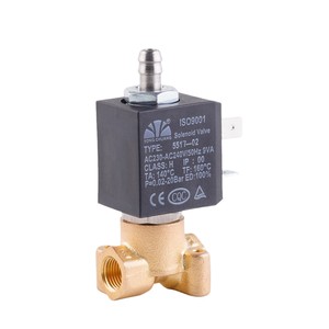Yongchuang Solenoid Valve 5517-02 1/4 In AC 230 V Direct Acting For Food Coffee Machines Air Compressors Medical Sterilization - Product Image 1