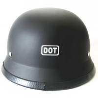 Casco de Motocicleta Abierto Estilo Alemán OEM M0003 DOT, Casco Retro Medio para Scooter, Tallas M/L/XL