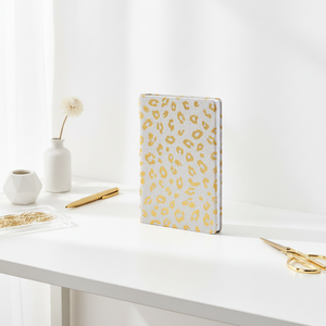 Cuaderno de Lino con Estampado de Leopardo, Popular en <span class=keywords><strong>Alemania</strong></span> para Tareas de Estudio Juvenil - Product Image 1