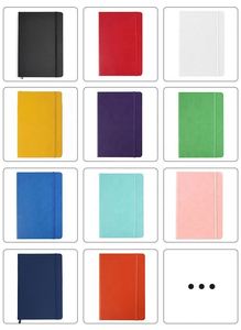 สมุดบันทึกไดอารี่ A5 พร้อมสายรัดยางยืด ปกหนัง PU พิมพ์โลโก้แบรนด์ สมุดโน้ต สมุดจดบันทึก ปกหนัง PU แบบกำหนดเอง ขายส่ง - Product Image 6