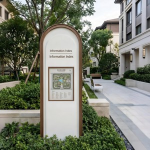 Panneau de signalisation LED autoportant suspendu au design moderne pour aéroport, hôpital, centre commercial, <span class=keywords><strong>parc</strong></span> - Product Image 4