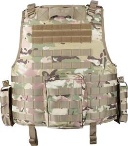 Gilet tattico softair impermeabile MGFLASHFORCE gilet da Paintball modulare alla moda con cerniera di chiusura regolabile in poliestere - Product Image 2