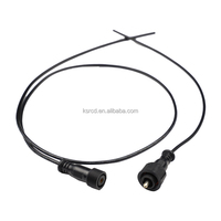 Kabel Daya Servo Drive Konektor Adaptor Inti Tembaga Industri Kustom, Perakitan Kabel 4-Konduktor Terperisai untuk Encoder Resolver Umpan Balik