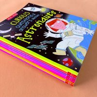 Série de 8 livres d'images scientifiques pour enfants, édition anglaise authentique, série de questions curieuses, encyclopédie