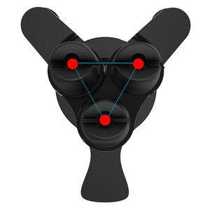 Support de téléphone pour voiture, fixation sur grille d'aération, support de navigation, nouveau style 2021 - Product Image 2