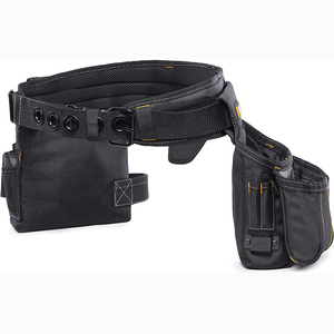 Échantillon gratuit de ceinture à outils, pochette à outils magnétique, ceintures à outils à 14 poches pour hommes, ceinture à outils détachable et réglable pour électricien - Product Image 3