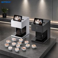 Imprimante à café 3D commerciale QD-YSP1, imprimante automatique d'art latte comestible pour les cafés et les boulangeries