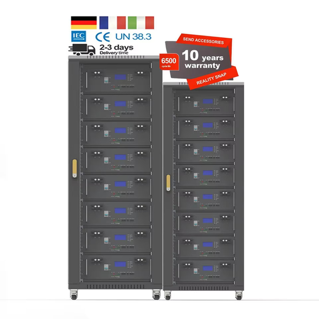 High Voltage 50kwh Battery 48V 1000ah Lithium Solar Rack for Server 50kw Energy Storage CAN Communication Port for Solar System
