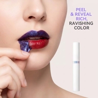 Teinte à lèvres peel-off 6 couleurs vibrantes, waterproof, résistante à la transpiration, longue tenue, texture lisse, maquillage quotidien pour les lèvres, emballage personnalisé