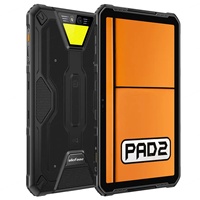 Tablet Tangguh Ulefone Armor Pad 2 11 Inci 2K 8GB RAM+256GB ROM MTK Octa Core Baru IP68/IP69K 18600mAh Android 13 4G Wi-Fi/GSM