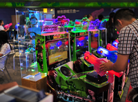Dinibao Hot Cheap Gun Shooting Simulator Ultra Firepower 3 1 Coin Operated 2 Players Metal+Plastic Arcade Shooting Game Machine