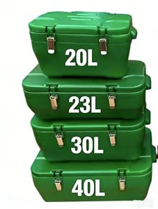 Prêt à expédier : Lot de 4 glacières rectangulaires géantes (20L, 23L, 30L, 40L) pour la conservation de la fraîcheur des aliments - Product Image 1