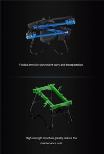 Dron Comercial de Entrega Profesional con Diseño Plegable, Control Remoto de Aleación de Aluminio, Cámara y Control por Aplicación, Alcance de 100 km - Product Image 5