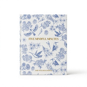 <span class=keywords><strong>Journal</strong></span> de Gratitude A5 Personnalisé avec Logo Floral – <span class=keywords><strong>Journal</strong></span> de Réflexion Matin/Après-midi pour la Pleine Conscience et le Bien-être – Cadeau Idéal – Vente en Gros - Product Image 4