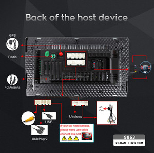 Estéreo para Auto Android, Pantalla Táctil Doble DIN, Radio para Auto <span class=keywords><strong>2</strong></span> DIN, Reproductor de Video <span class=keywords><strong>DVD</strong></span>, Autoradio, GPS, WIFI, BT, FM, RDS - Product Image 4