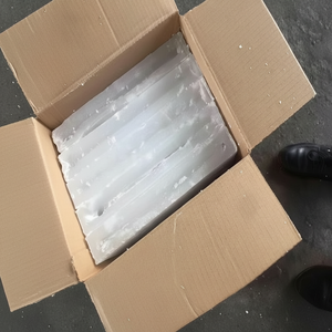 Cire de paraffine solide blanche pure en vrac 25kg par carton 58/60 64-66 Cire de paraffine entièrement raffinée Parafina pour cire de bougie 54/56/58/60/62 - Product Image 1