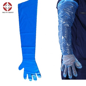 Fabrik Direkt verkauf Günstige 90cm transparente Langarm Veterinär Besamung shand schuh - Product Image 6