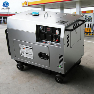 เครื่องกำเนิดไฟฟ้าดีเซลแบบพกพา 3-20 กิโลวัตต์  แบบเงียบพิเศษ  ลดเสียงรบกวน  พร้อมล้อเลื่อน  ระบบ ATS สำหรับใช้ในที่อยู่อาศัยในแอฟริกา 6 กิโลวัตต์ 8 กิโลวัตต์ 10 กิโลวัตต์ - Product Image 1