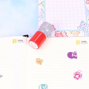 Tampon encreur miniature personnalisé en gros, tampons d'enseignant sur mesure, tampon logo automatique, cadeaux promotionnels professionnels pour le bureau - Product Image 3