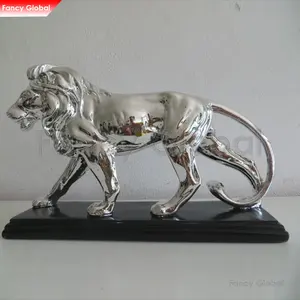 畅销新型狮子雕像装饰抽象雕塑艺术金属雕塑艺术不锈钢猴子雕像待售