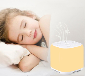 Máquina de ruido blanco para bebés, luz nocturna, lámpara de noche, terapia de sonido natural para relajación del sueño, máquina de ruido blanco - Product Image 1