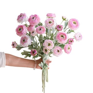 Flor de Peonía Artificial de Seda, Alta Simulación, Decoración para Bodas y Hogar, Arreglo Floral - Product Image 5